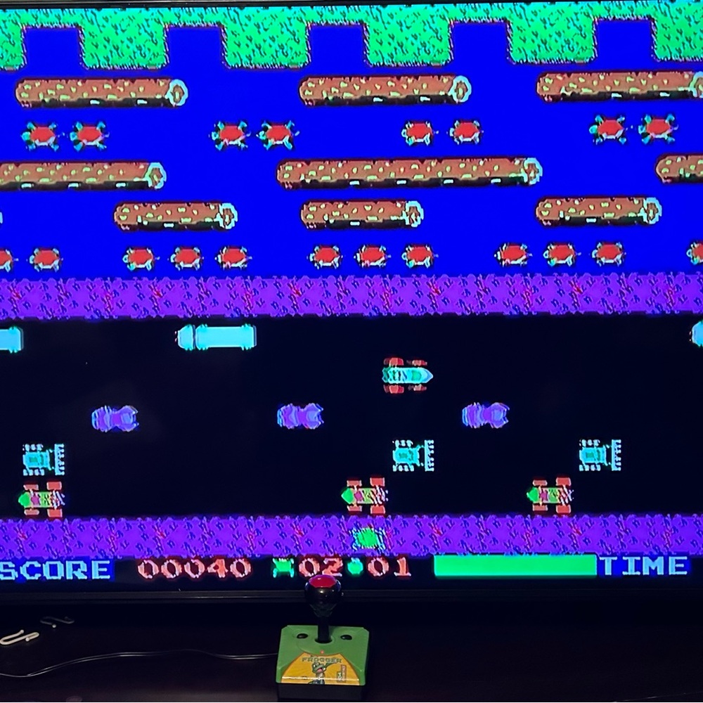 VTG 2004 Konami Classic FROGGER Plug N Play TV Handheld Arcade Video GUC Tested - Picture 15 of 16